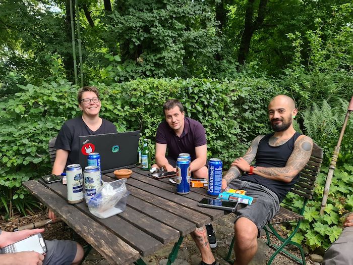 Gruppenfoto Vorstand 2020